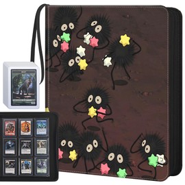 Top Loader Binder, 9-Pocket Trading Card Album, Holds 360 Top Loaders