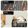 Mowhut Utensil Holder,Silverware Organizer Countertop,Paper Plate Dispenser with 6 Compartments,Metal