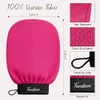Exfoliating Glove 2 Pack, Korean Exfoliating Mitt, Body Scrubber Exfoliator