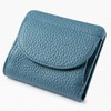 Women's Genuine Cowhide Leather Mini Wallet with RFID Protection –