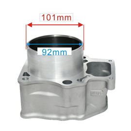 Tupo 92mm Liquid-Cooled Cylinder Piston Ring Gasket Top End Rebuild Kit Compatible with Honda TRX500 TRX 500 Rubicon 500 2015-2019 / Foreman 500 2012-2019 / SXS 500 M2 Pioneer 500 2015-2021