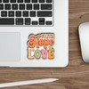 (3Pcs) Faith Hope Love Sticker Christian God Cristianos Cross Bible