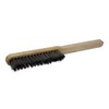 Lessmann Fine Brush Length 225 mm, Stainless Steel Wire Wavy