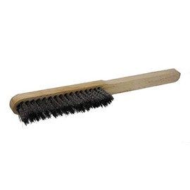 Lessmann Fine Brush Length 225 mm, Stainless Steel Wire Wavy Wire Brush