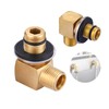 2PCS Installation Kit Commercial Faucet, iVIGA Wall Mounting Faucets Installation