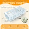 Upgraded W11455232 Ice Maker Replacement, Replaces W11397137 W11397055 4962306 AP6990738