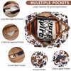 3PCS Weekender Bags for Women Large Overnight Bag, Brown Cow