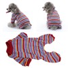 Striped Dog Pajamas Spring Stylish Classic Soft Breathable 4 Legged