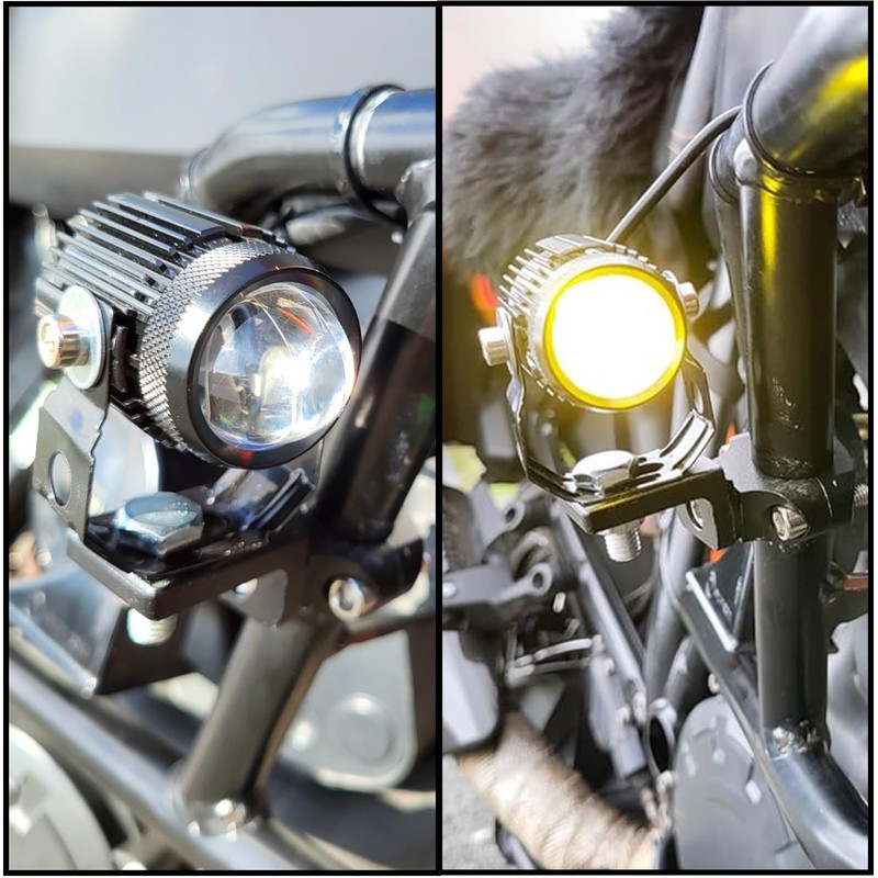 Ygmylandbb LED Motorcycle Fog Light, Spotlight, Headline, Auxiliary Light, Light