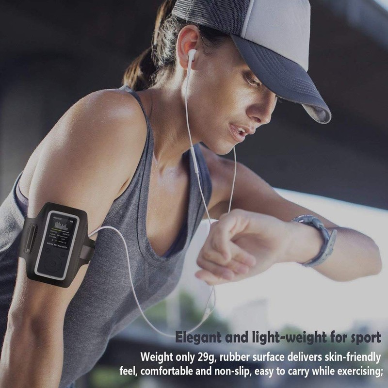 Urhomy MP3 Player, Music Player, Small, Ultra Lightweight, Japanese Compatible,