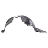 TRQ TRQ Front Left Inner Fender Liner Black Drivers Side