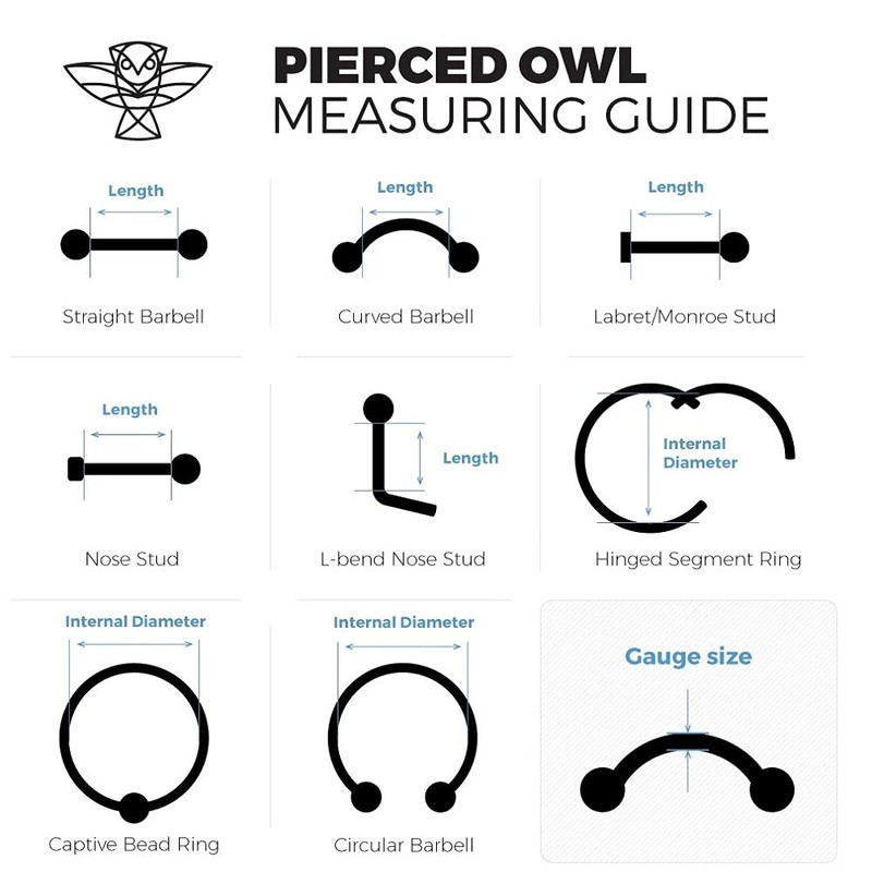 Pierced Owl 316L Stainless Steel Cat Face Seamless Bendable Cartilage