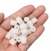 Alamic Plastic Dowel Plastic Hinge Dowel Inserts 0.34"x0.39" Cabinet Door