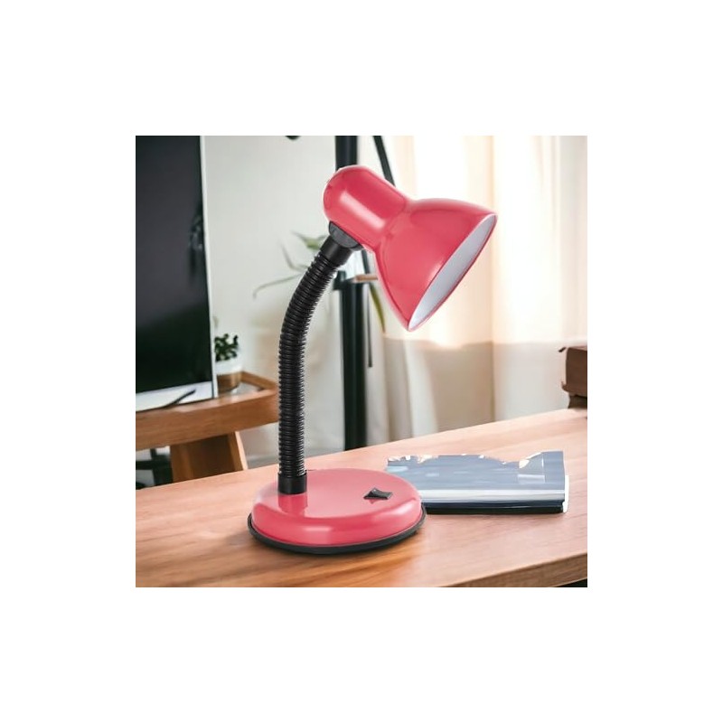 Classic Desk Lamp with a Versatile Flexible Neck, and Integral