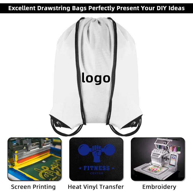 GoodtoU Drawstring Backpacks Bulk Cinch Bags - Bulk Drawstring Bags