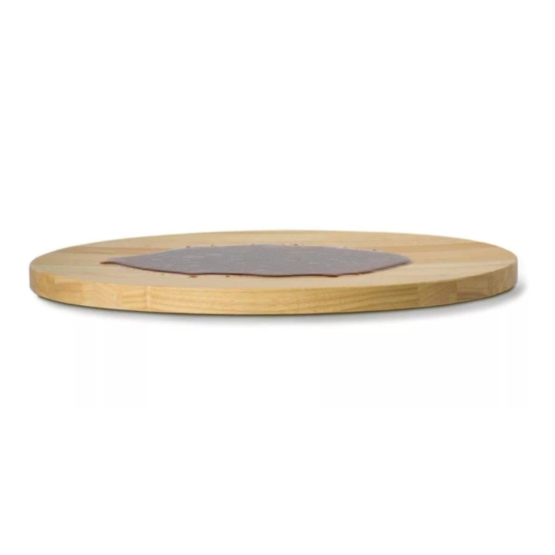 Architec Tabla De Madera Ovalada Para Picar Lazy Susan 46