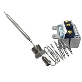 1177 High Limit Fryer Thermostat Switch Compatible with Fryer 3/8" Mpt Stuff Box 450°F LCCM2003000 Gas Fryer 301030005 Imperial ROBERTSHAW etc
