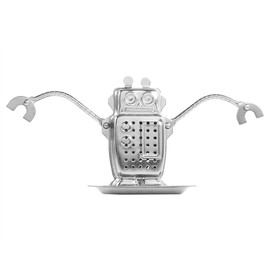 Filtros para Té de Figura Robot Difusor de Filtro de Tamiz de Bola Infuser de Hoja de Té de Acero Inoxidable