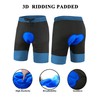 Men's Mountain Bike Shorts 3D Padded Baggy Bicycle Riding Cycling