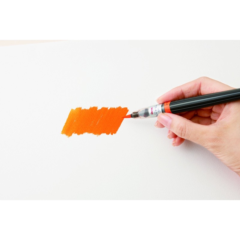 Pentel Colour Brush - Orange