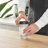 Restaurantware 16 Ounce Disposable Coffee Cups With Lids, 20 Hot