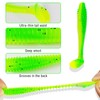 FREE FISHER 40 Pcs Soft Fishing Lures Swimbaits Paddle Tail