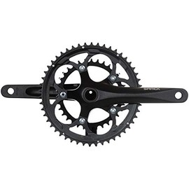 SAMOX R3 Crankset - 175mm 11-Speed 50/34t 110 bcd 24mm Spindle Black