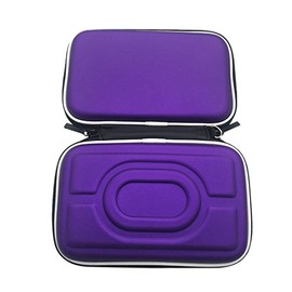 Purple Modern Hard EVA Carrying Case with Hand Strap for Gameboy Advance GBA Gameboy Color GBC
