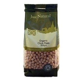 Just Natural Organic Organic Chickpeas 500g