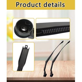 1 Pair Front Windshield Wiper Arm Replacement Kit Compatible With Ford Escape 2013-2019, Left and Right Wiper Arm Replace 43513 CJ5Z17527A 43514 CJ5Z17526B