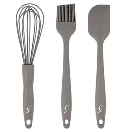 Lurch Flexi Starter Tools Set of 3 Dough Scraper Brush Whisk Baking Basic Set