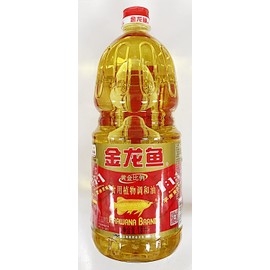 Vegetable Blended Oil, Golden Ratio Edible Vegetable Blend Oil,(Peanut Oil 3%,Sesame Oil0.6%),1.8L Bottle, 8 Kinds of Vegetable Oil,Premium Cooking Oil