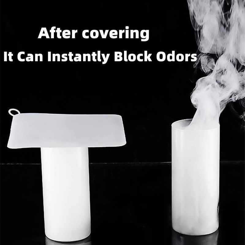 MAOYONG Tub Stopper Silicone Floor Drain Anti-Odor Mat, Silica Gel