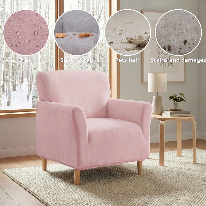 Stretch Accent Chair Cover Armchair Water Repellent Arm Chair Covers