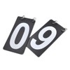 TOPTIE 2 Sets Tennis Score Keeper Visible 0-9 Double Sides