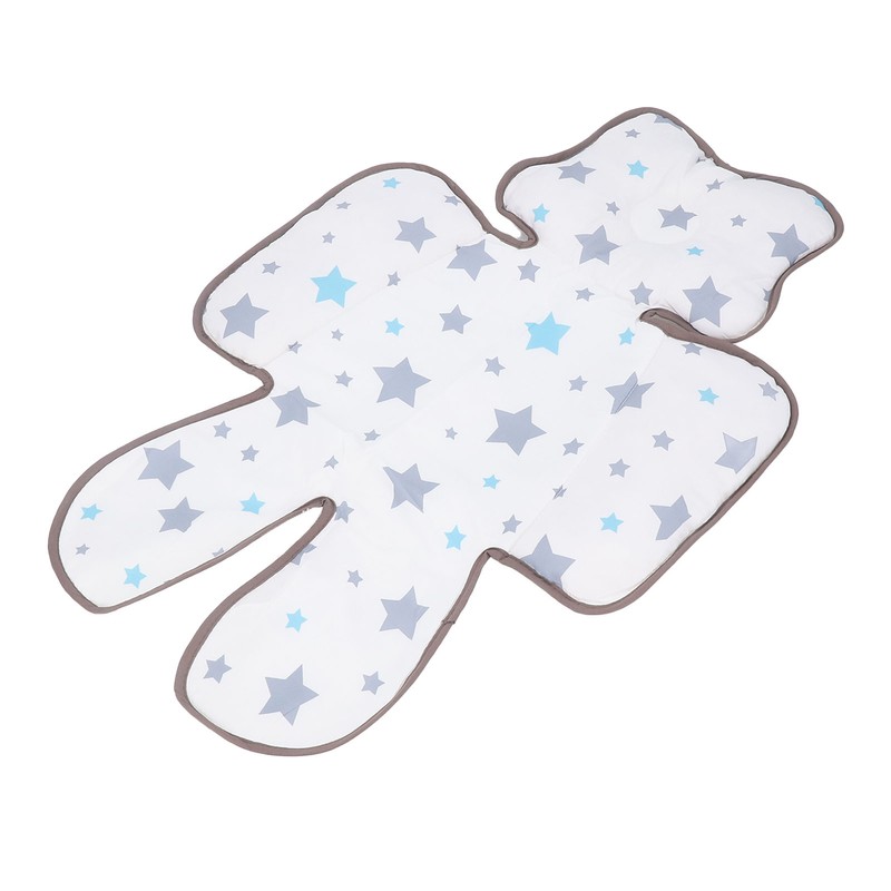 Baby Carriage Cushion Body Support Special Shaped Reduce Fatigue Washable