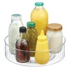 mDesign Lazy Susan Kitchen Rack - Practical Spice Rack For