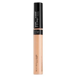 Maybelline Corrector Facial Fit Me Concealer Light, 6.8 g, iguala el tono y textura de tu piel, acabado natural, cubre imperfecciones y ojeras todo el día