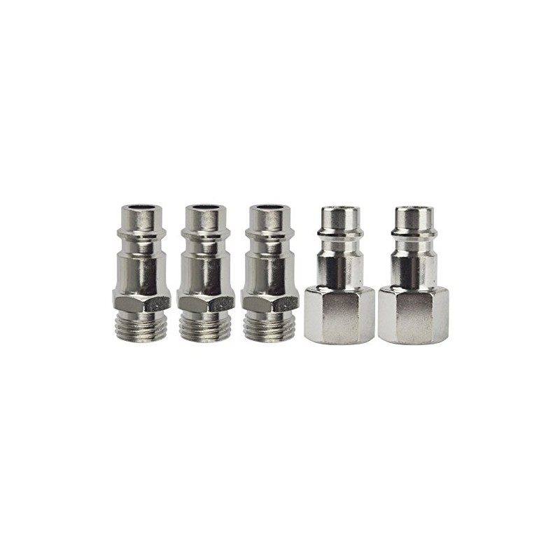Euro Air Line Hose Compressor Fittings Connector Male Quick Release