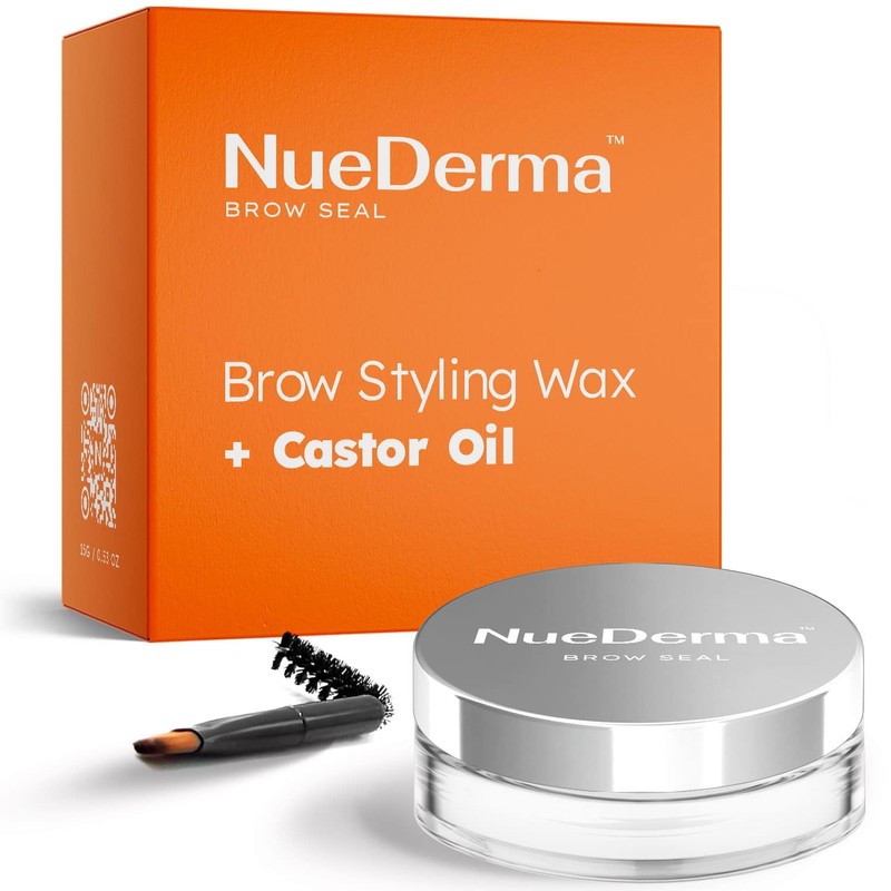 Sello de Cejas Con Aceite de Ricino - Gel Transparente