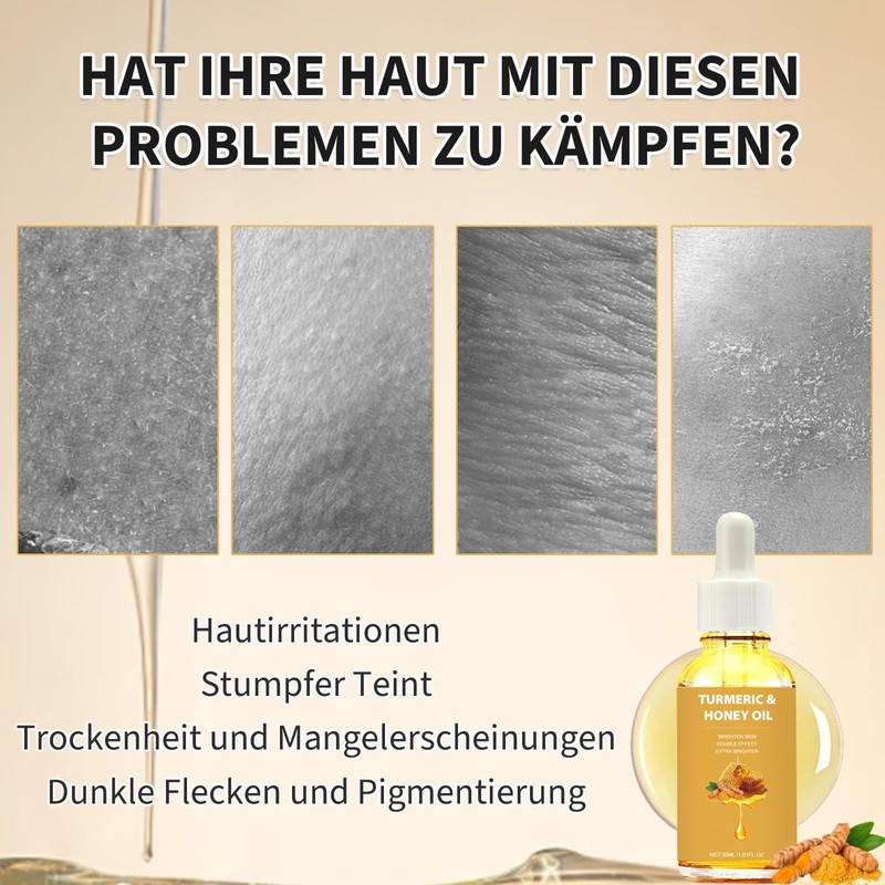 Soleneva Turmeric and Honey Body Essential Oil