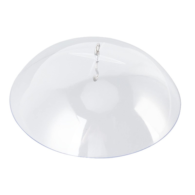 Clear Dome Bird Feeder Cover, Large Diameter Weather Protection for