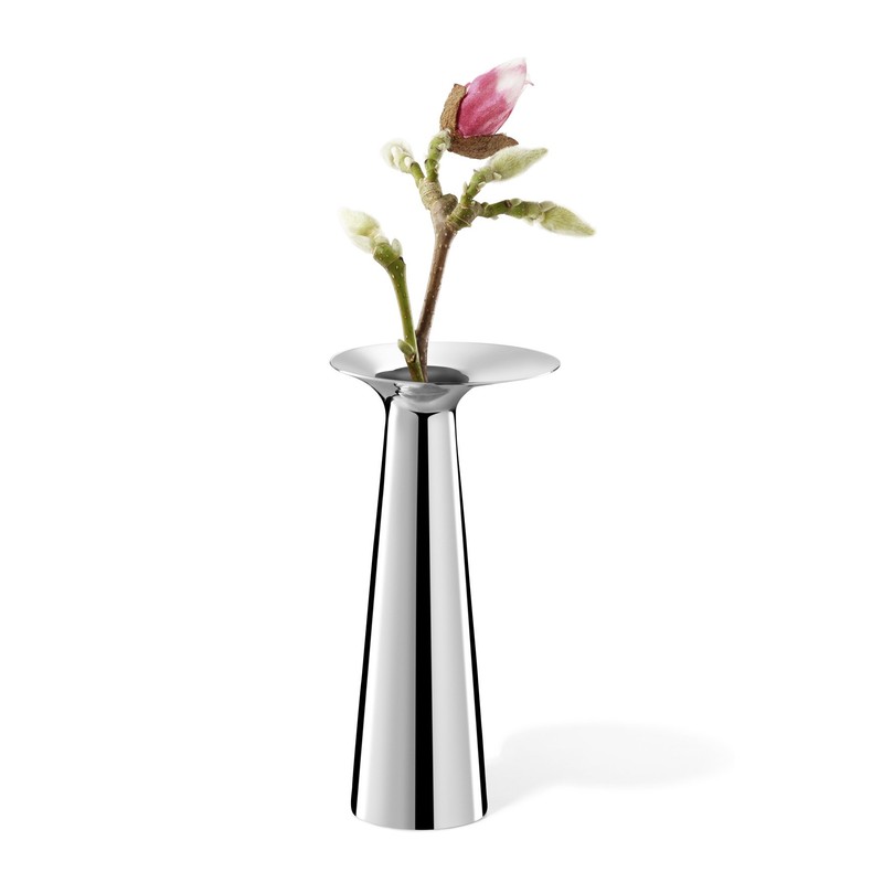 Zack 30641 Parego Vase with High Gloss, Height 6.7"/Diameter 3.35"