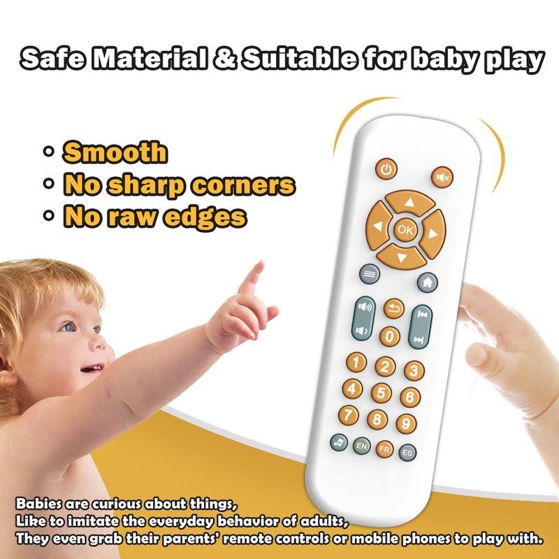 Baby TV Remote Control & Teething Toys Giraffe ,Early Education