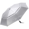 G4Free 42/46 Inch Travel Folding Umbrella Windproof Compact UPF 50+