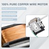 Criditpid 318984-753 HC21ZE117 HC21ZE114A Draft Inducer Motor with LA11AA005 Blower