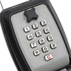 Punch Button Key Lock Box, Metal Combination, Zinc Alloy, Waterproof,