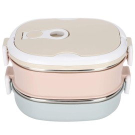 Tomotato Lunch Box, Thermal Insulated Hot Food Lunch Containers, Portable Leakproof Stainless Steel Adult Kids Bento Lunch Box, Food Storage for School Office(1800ml 2 Layers)