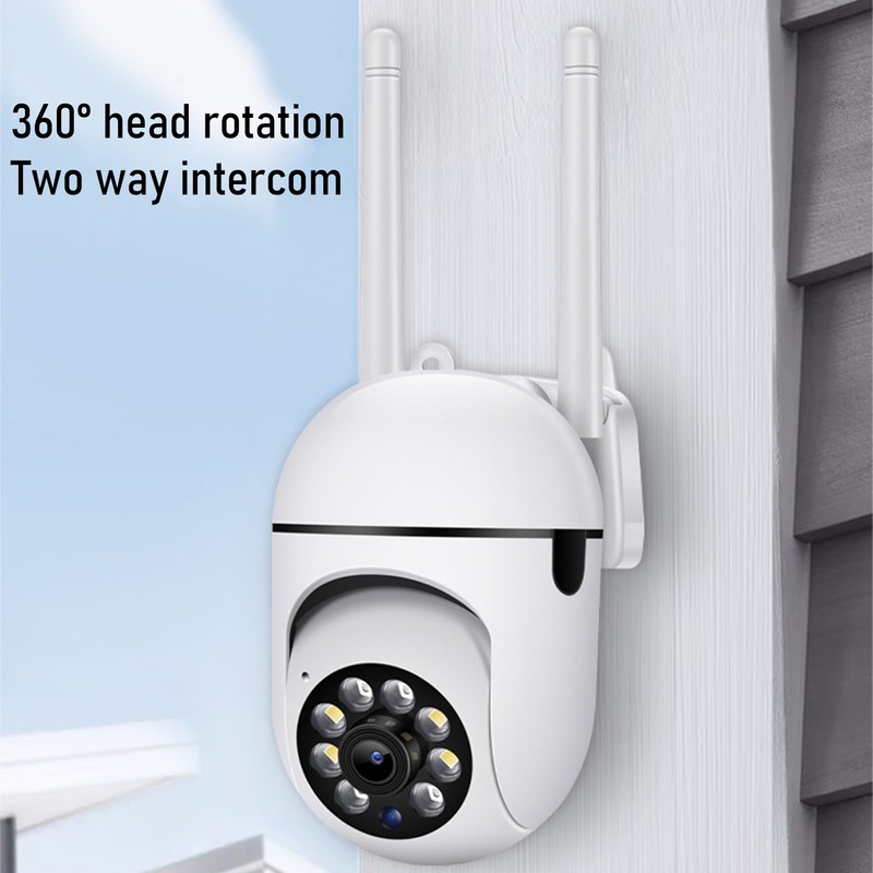 Security Camera Wireless Outdoor Surveillance 1080P HD 2MP 360 Degree