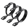 Cable Matters SATA Cable (Straight) Sata3 Cable 45cm 3 Pack